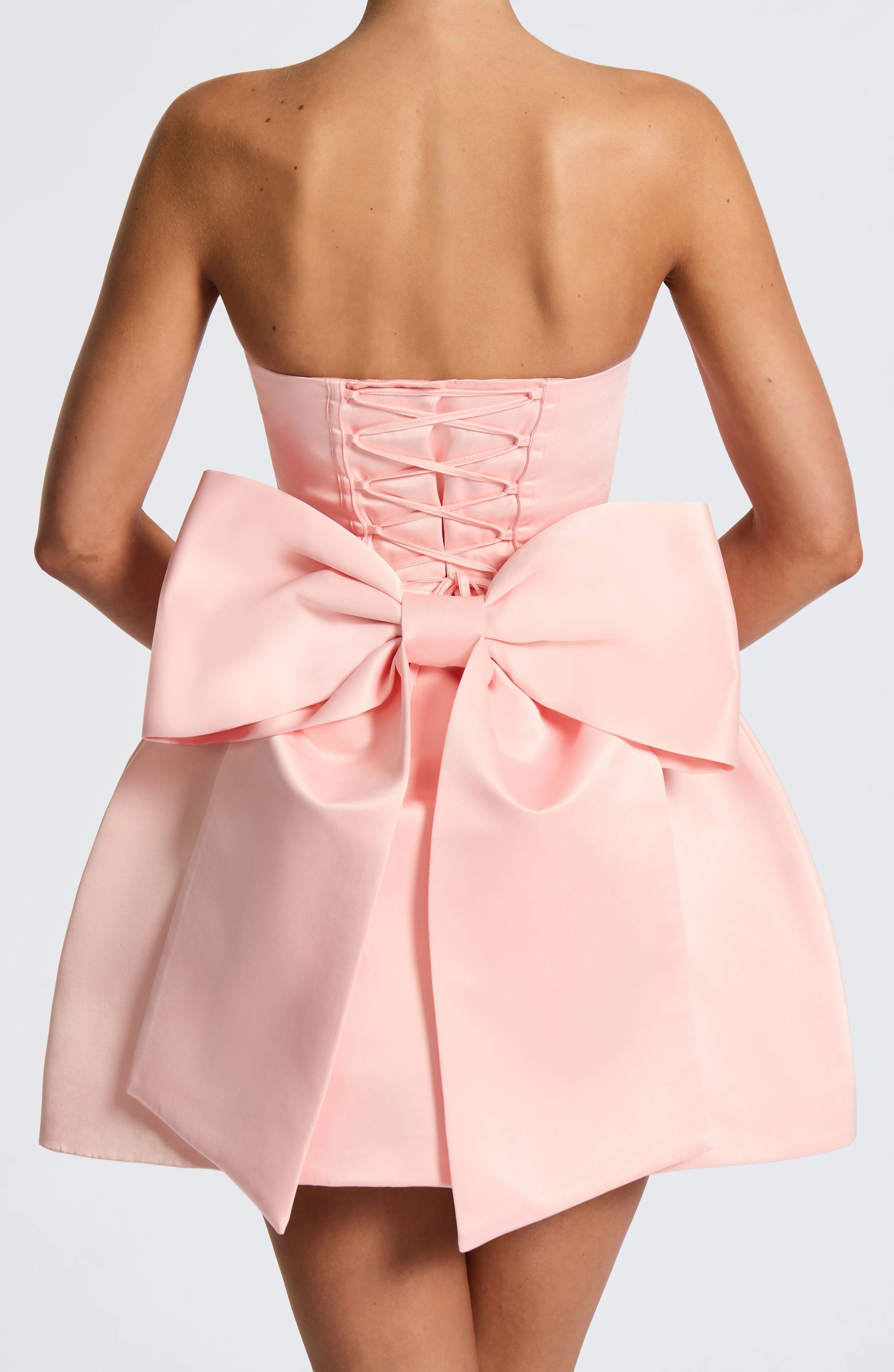 Abbey Mini Dress - Blush